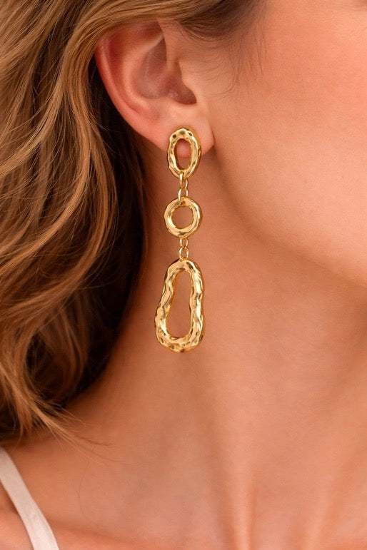 Molten Tier Earring