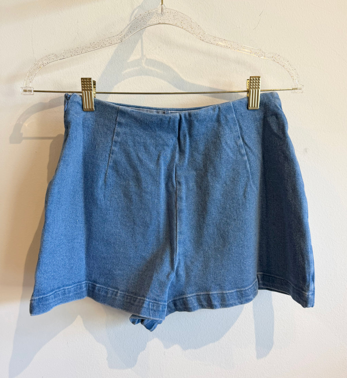 Stretch Denim Skort