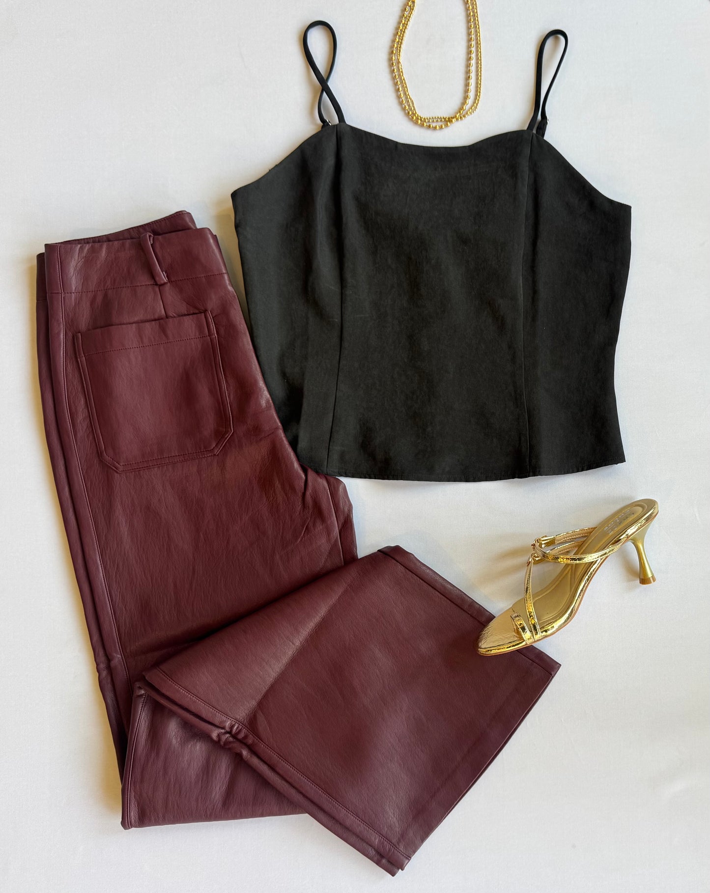 Reeve Faux Leather Pant