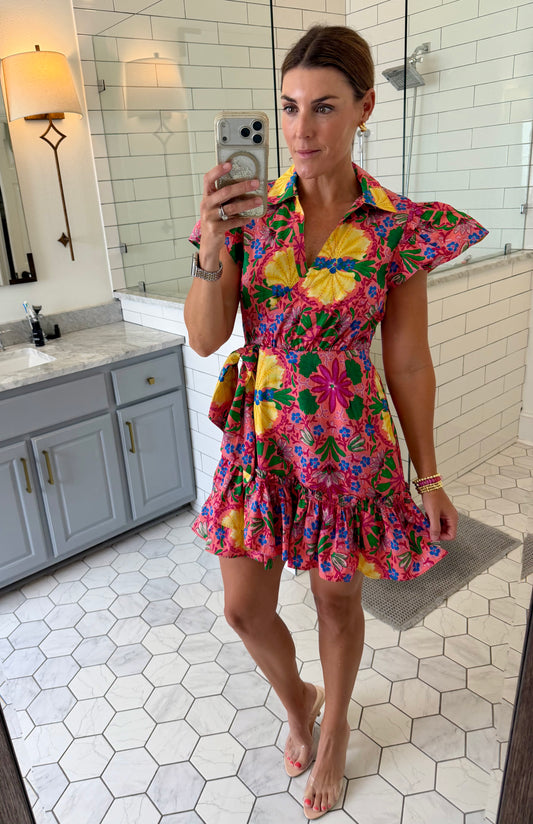 Pinky Pop Ruffle Mini