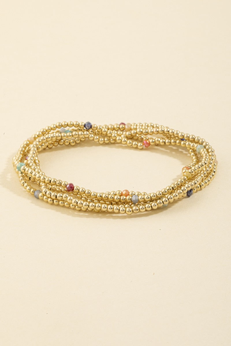 Crystal Beaded Bracelet