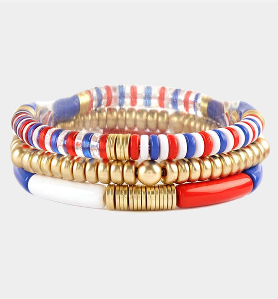USA American Resin Bracelet