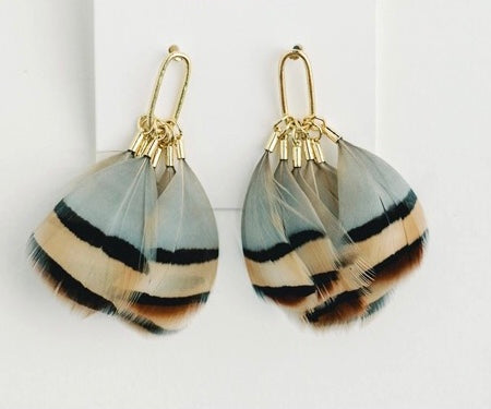 Feather Tassel Earring