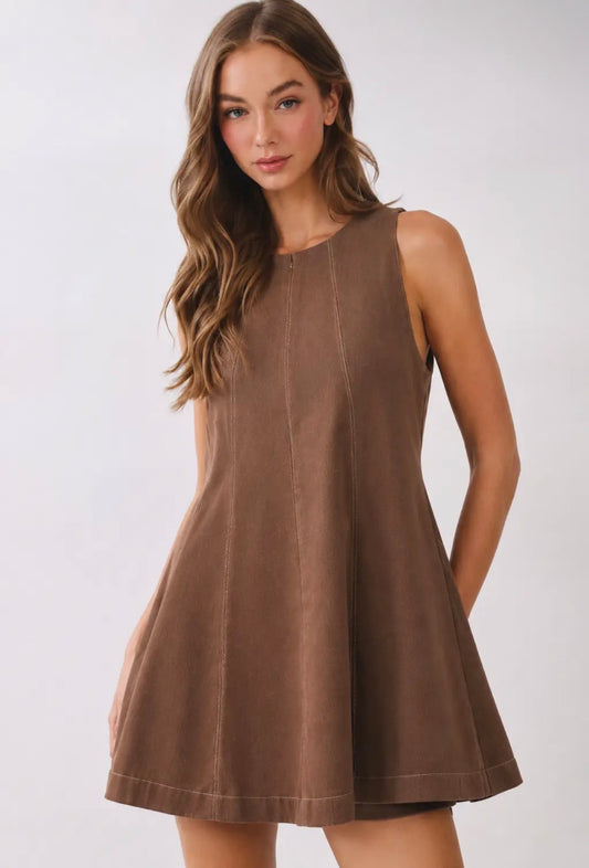 Trapeze Mini Romper