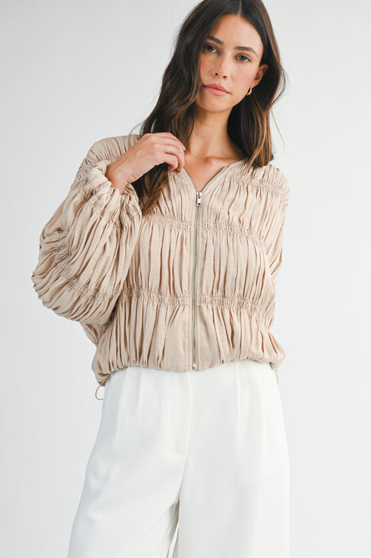 Gathering Zip Jacket