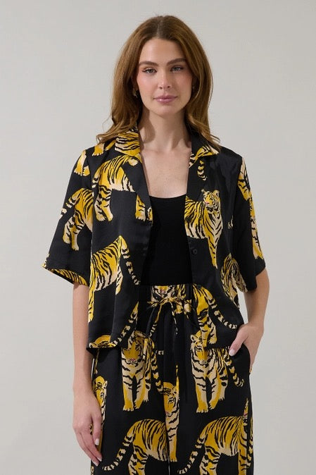 Bengal Button Top