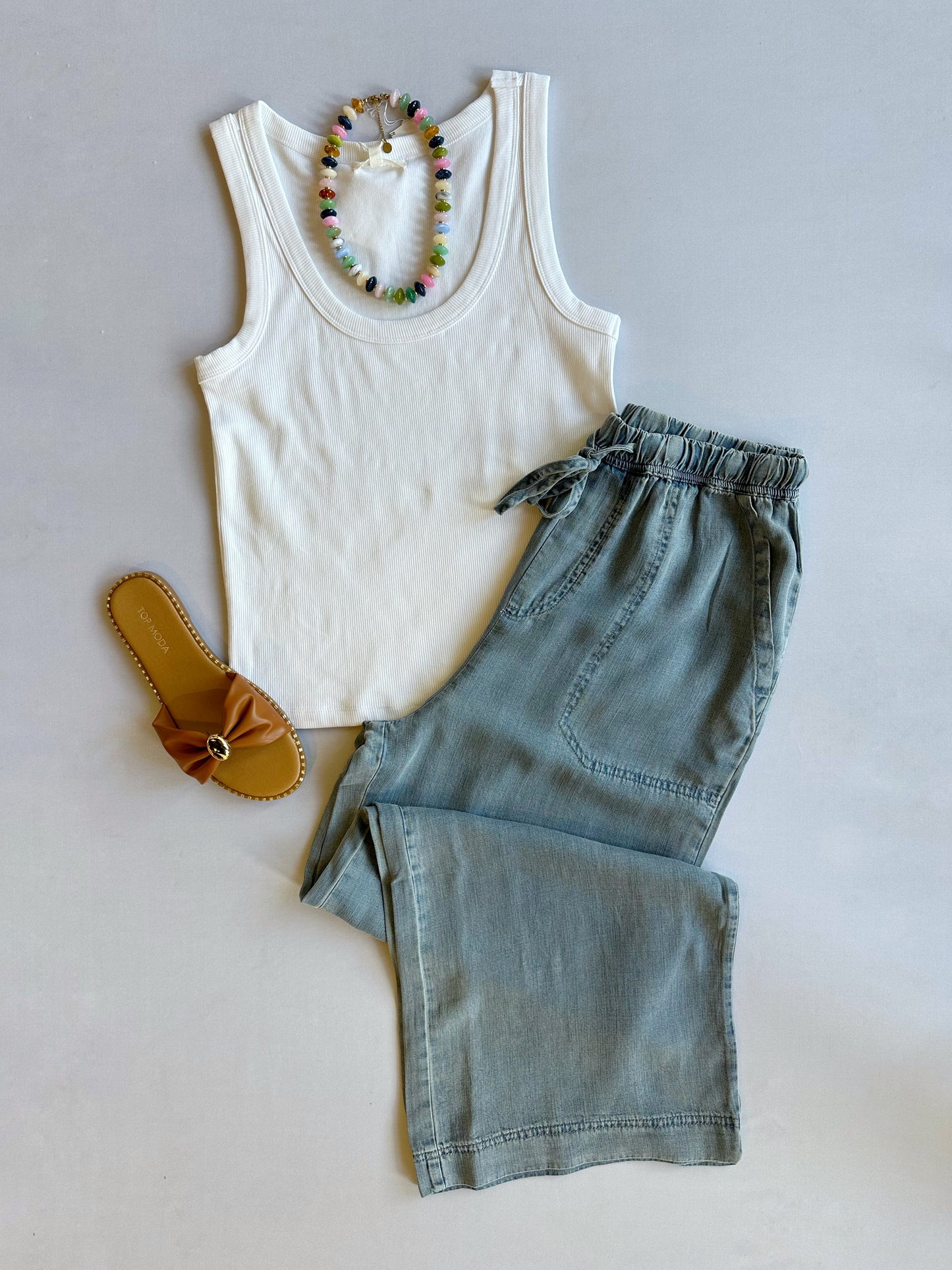 Tencel Crop Denim