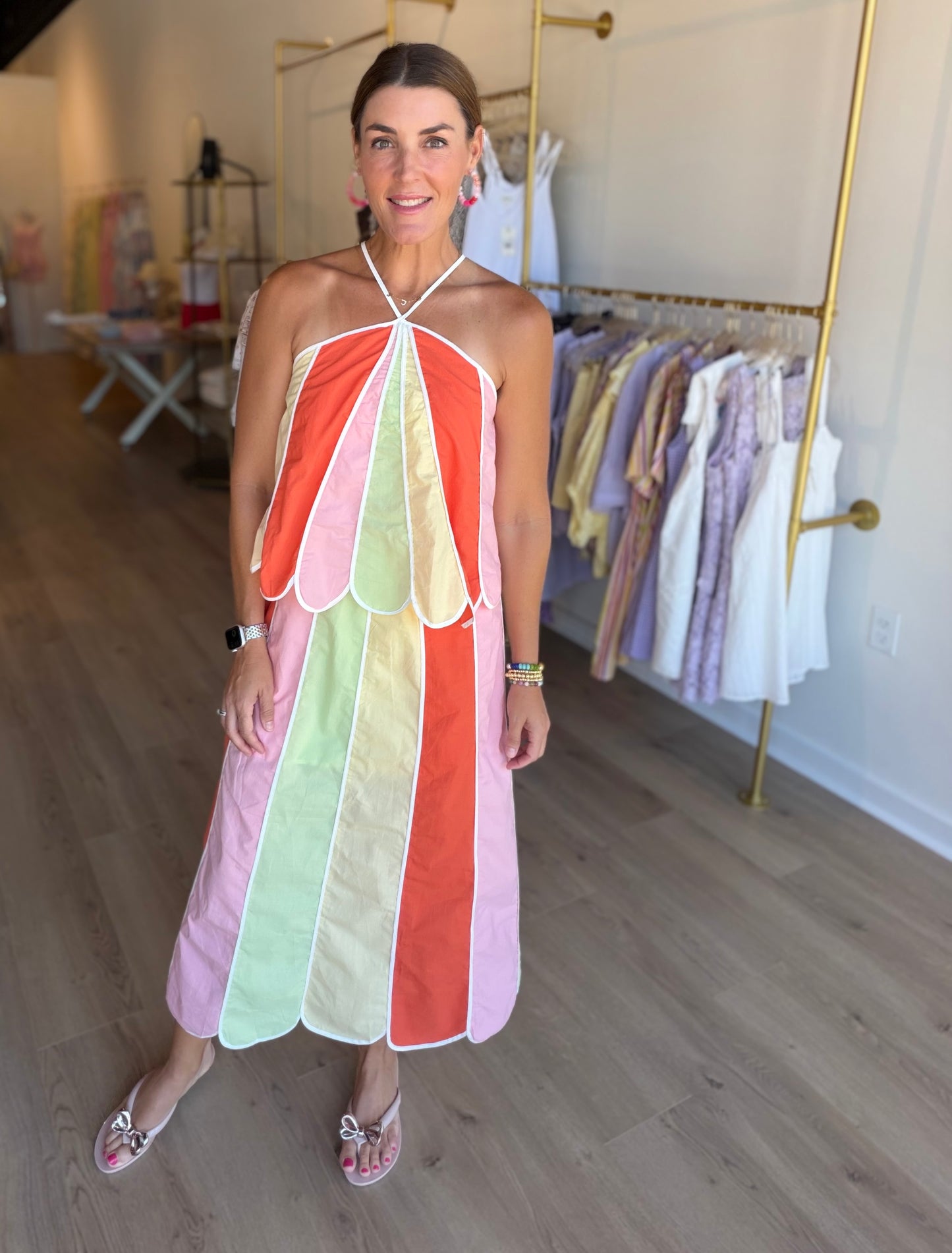 Sunset Panel Dress