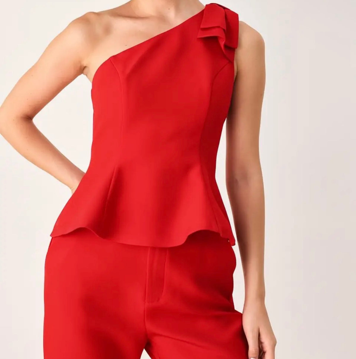 One Shoulder Bow