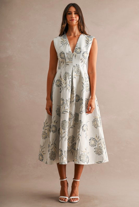 Golden Blue Midi