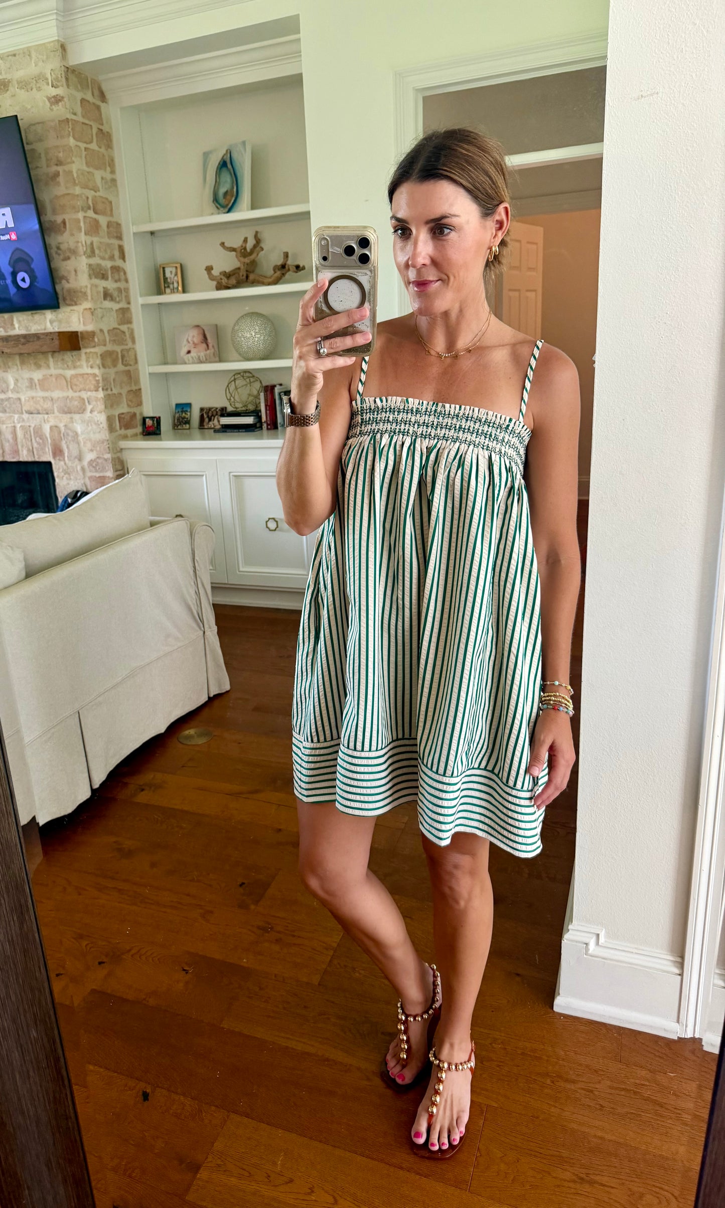 Green Stripe Mini