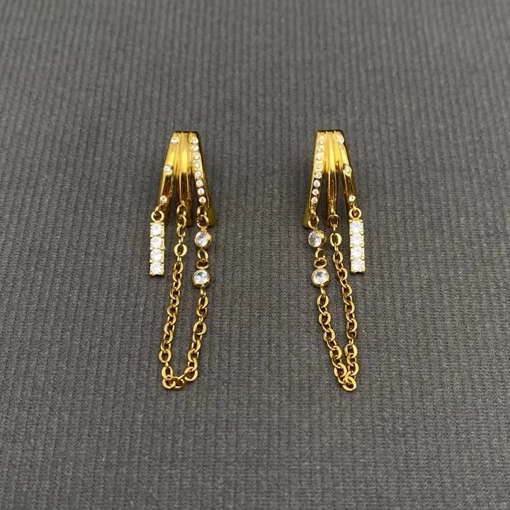 18k plated chainers