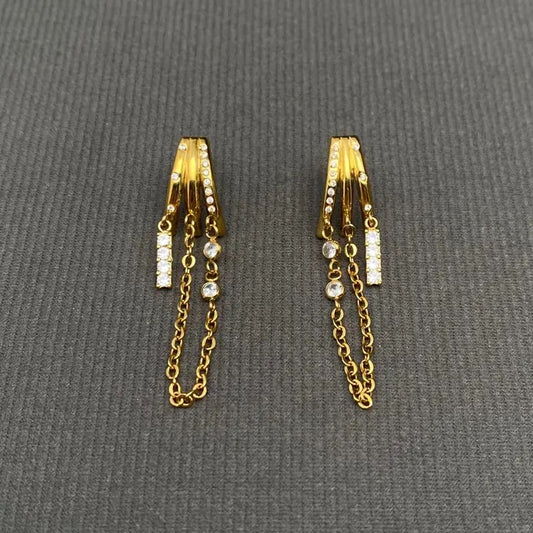 18k plated chainers