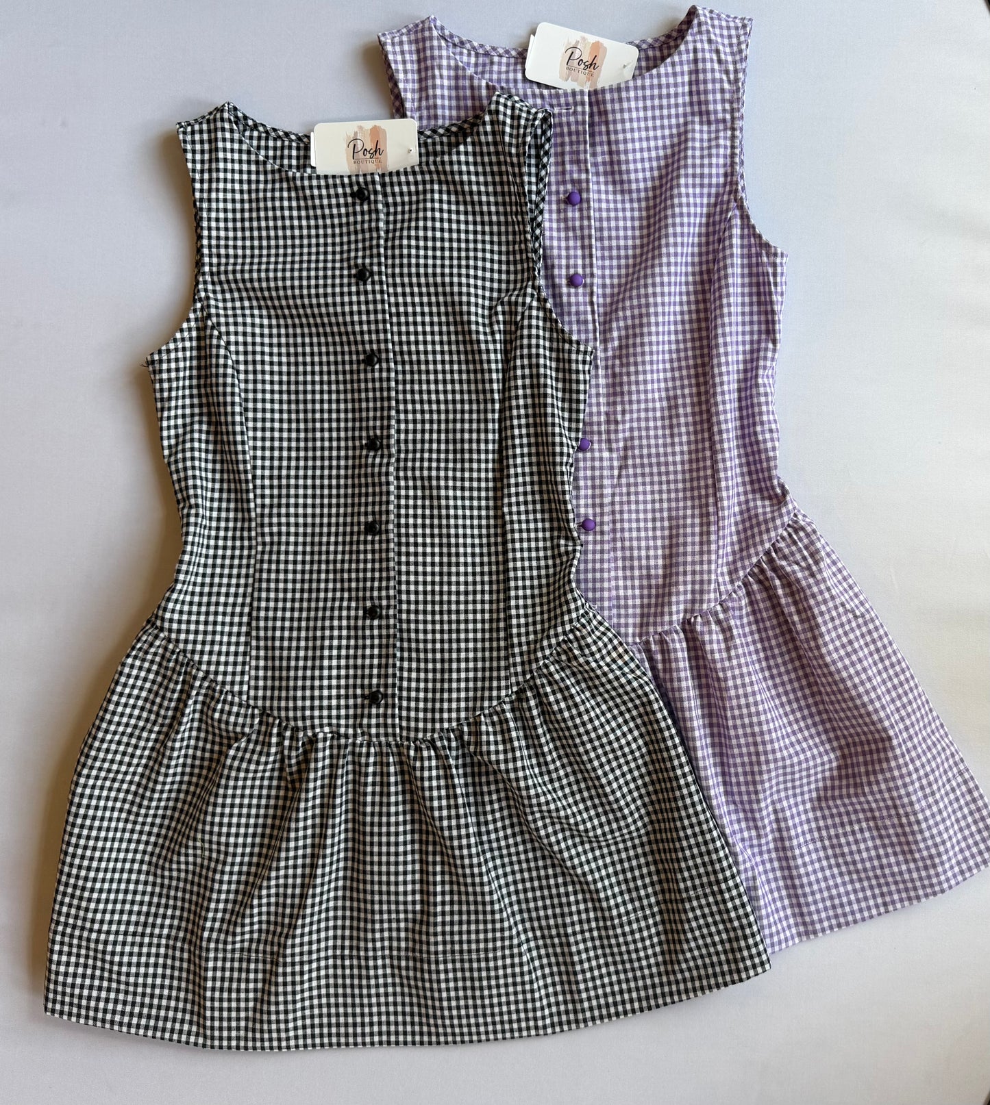 Sienna Gingham Dress
