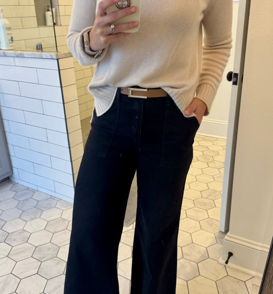 utility wide leg jeans