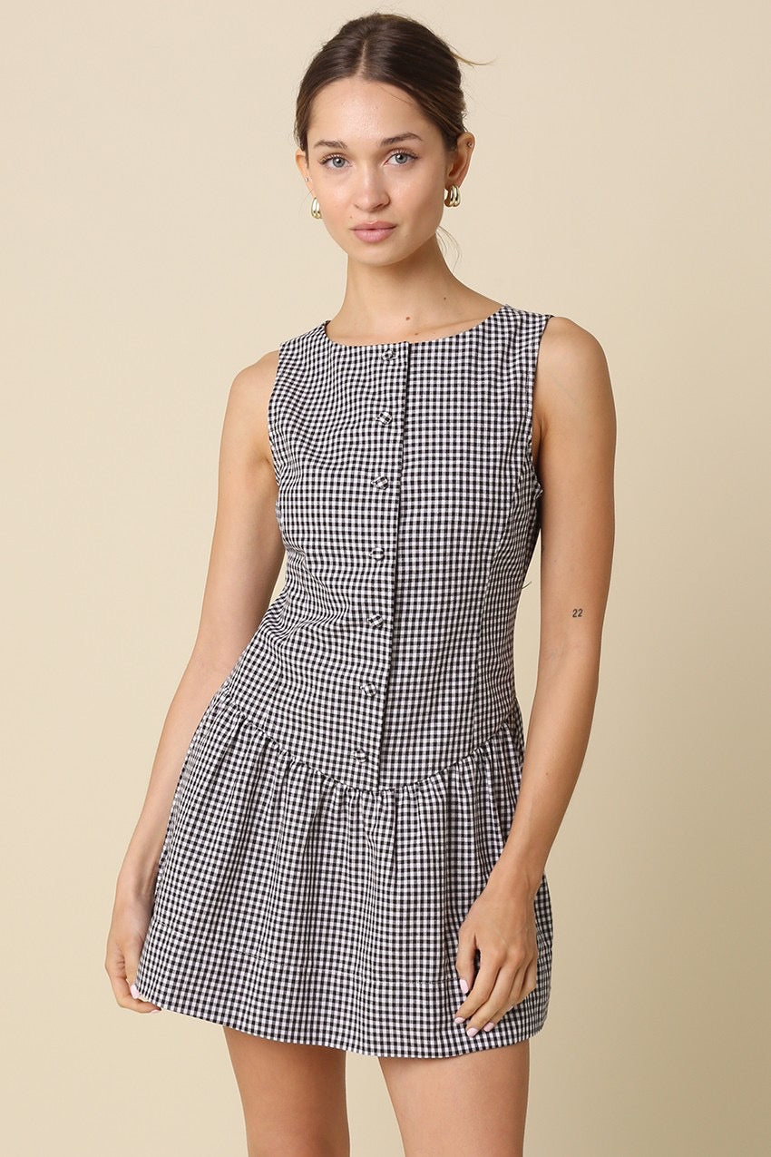 Sienna Gingham Dress