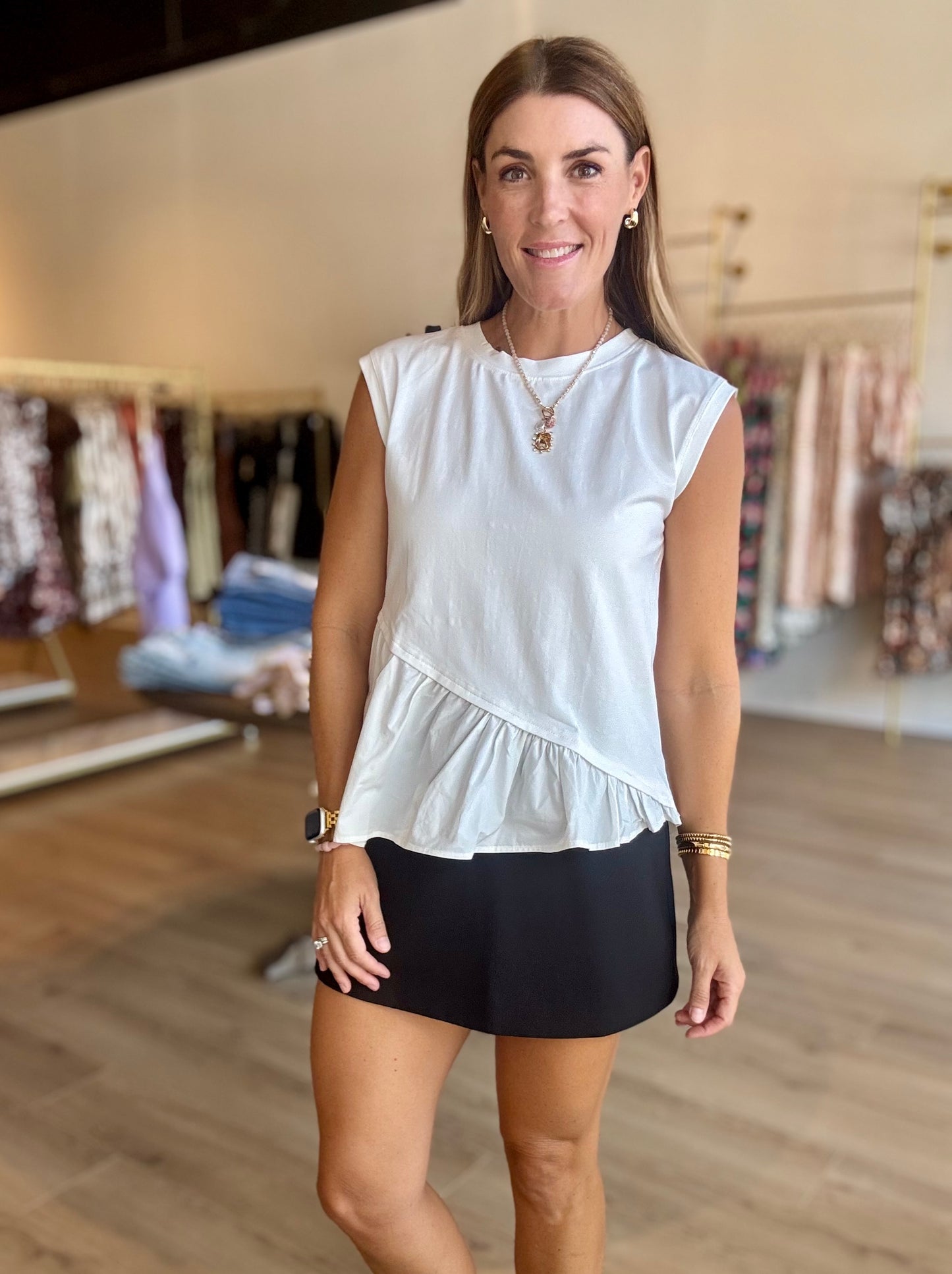 Katana Peplum Top
