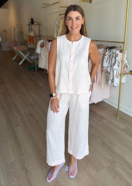 Faux Fly Pant