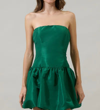 Emerald Bubble Dress