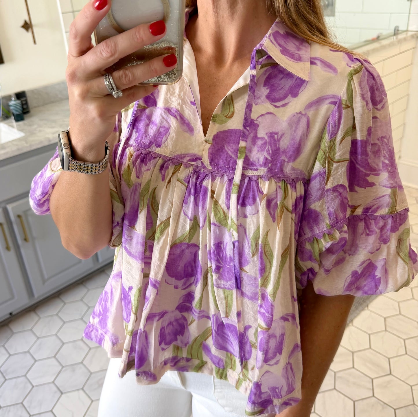 Olympus Garden Blouse