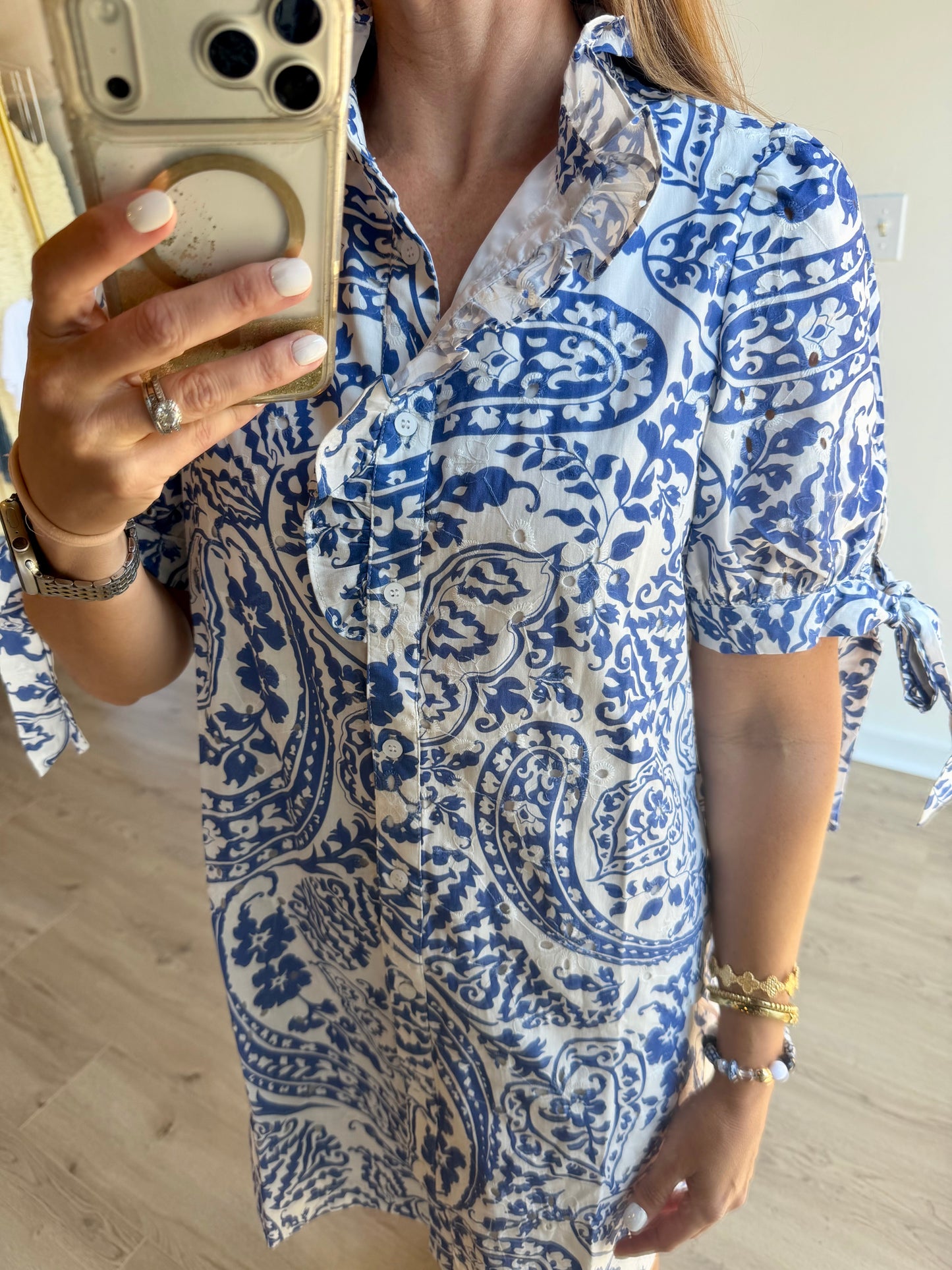 Reverie Button Dress