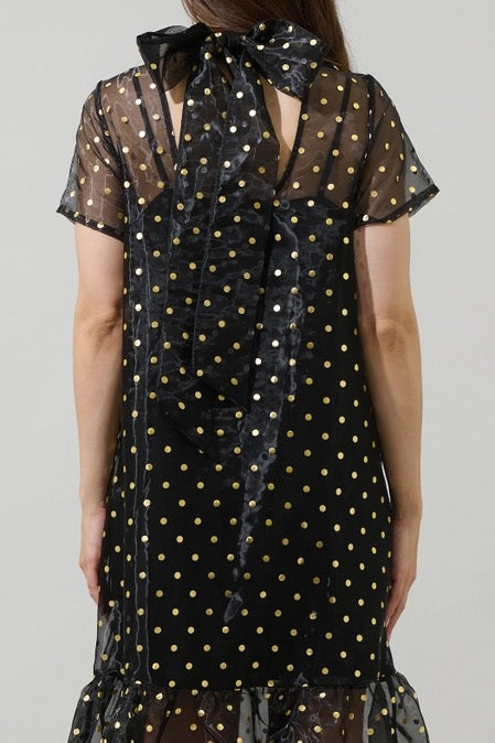 Saints Organza Midi Dress