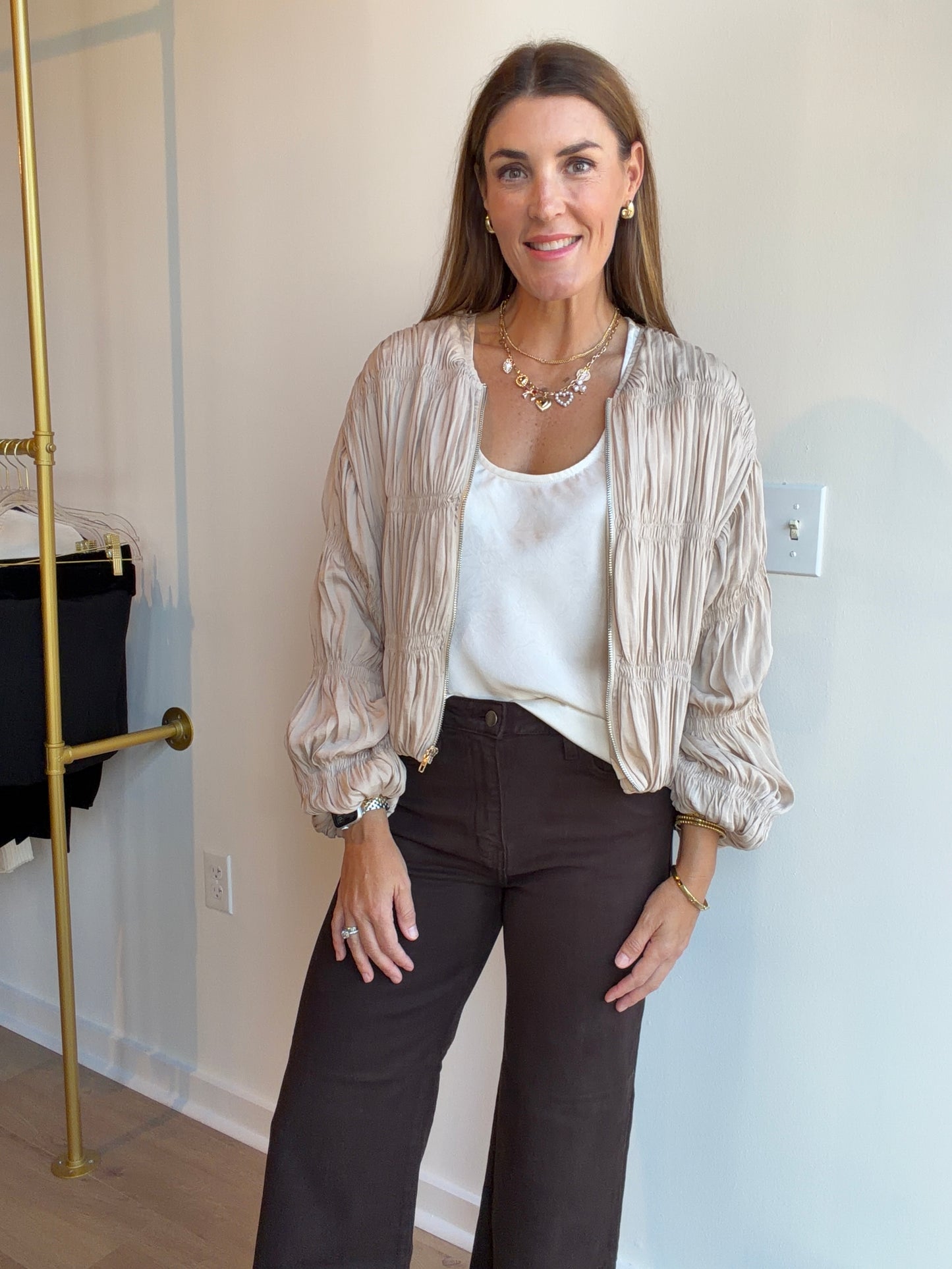 Gathering Zip Jacket