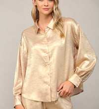 Champagne Button Down Shirt