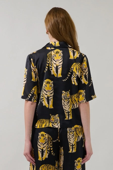 Bengal Button Top