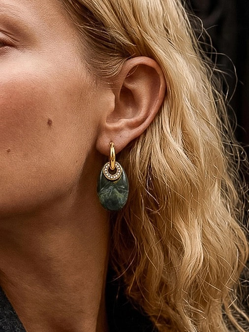 Canari 18K Earring