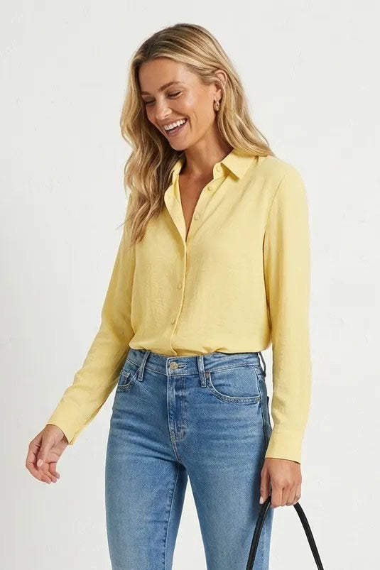 Pale Banana Blouse