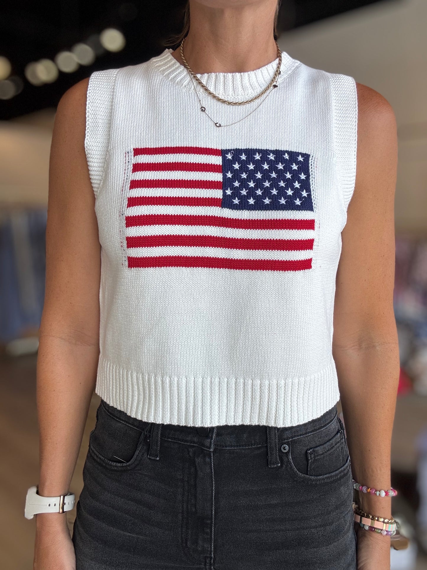 God Bless America Knit