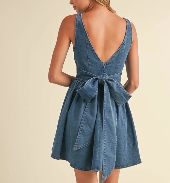 Daily Denim Mini Dress