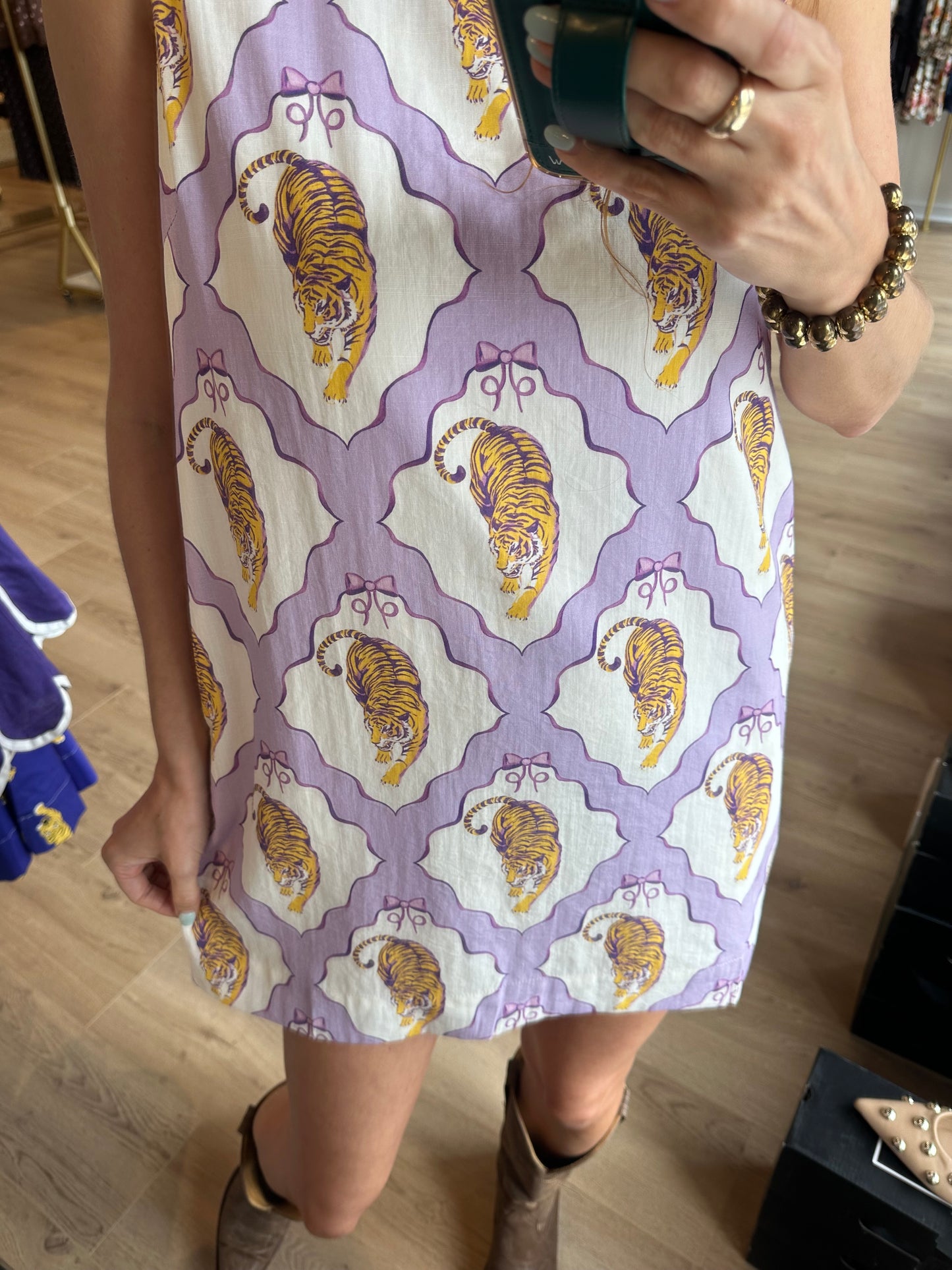 Tiger Frame Dress