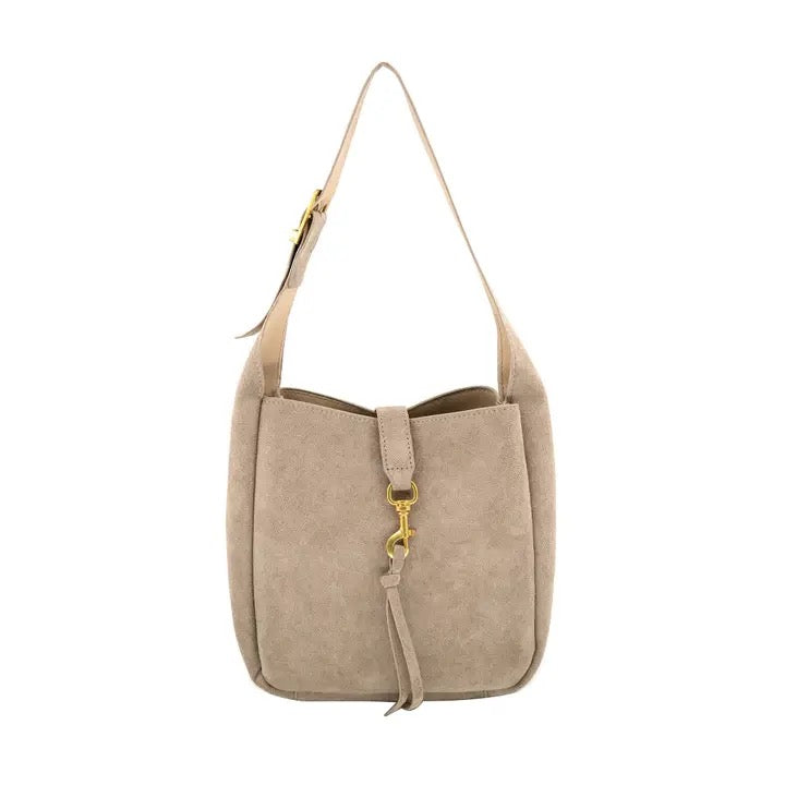 Suede Side Bag
