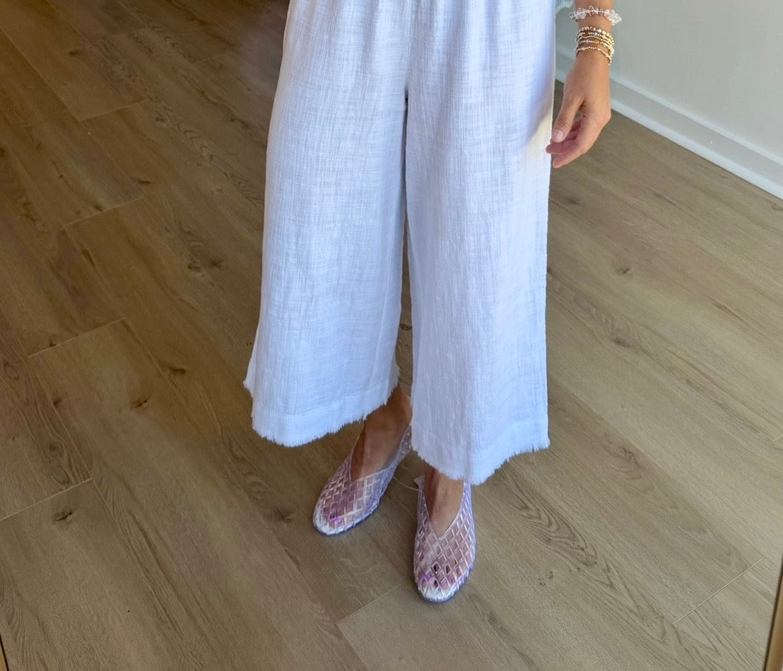 Clear Jelly Ballet Flat