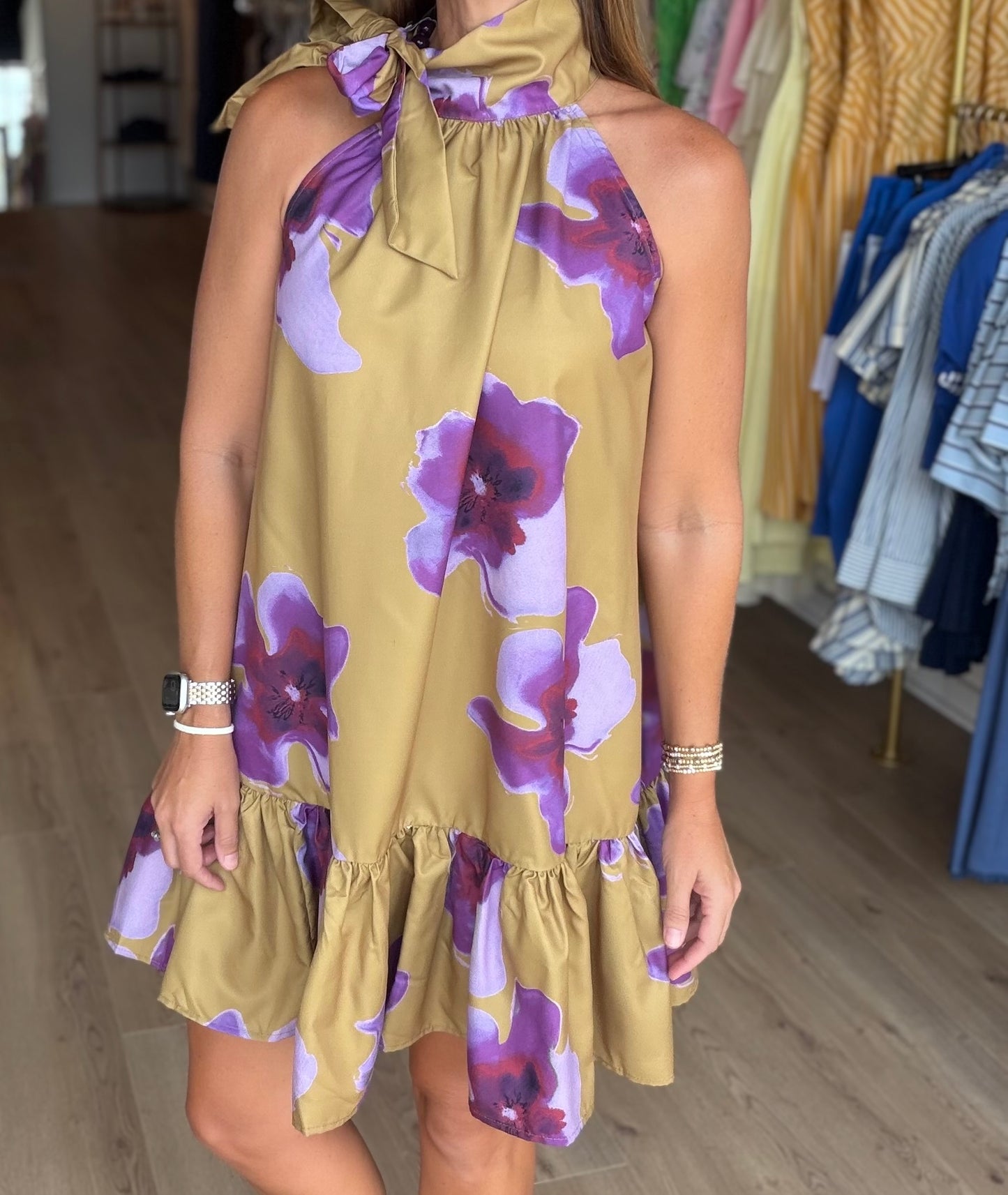 Fall Floral Halter