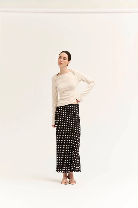 Slip Polka Skirt