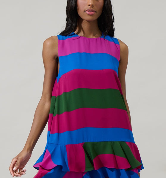 Striped Shift Dress