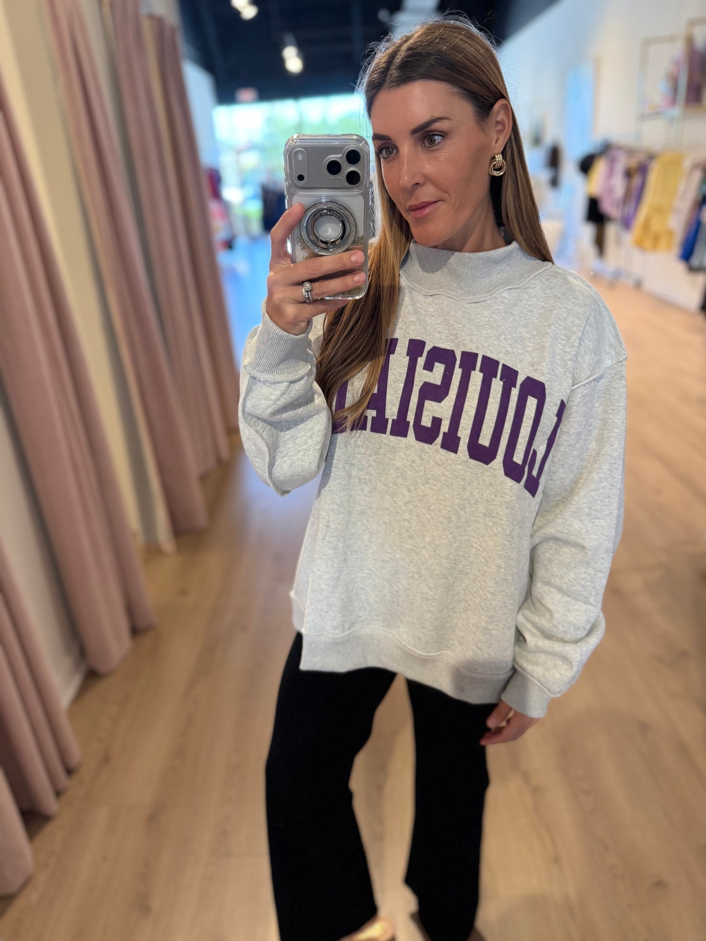 Louisiana Crew Sweater
