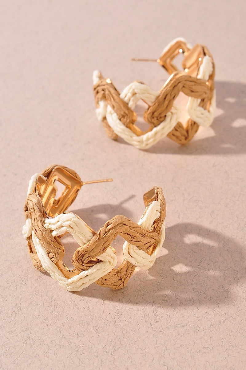 Large Toned Raffia