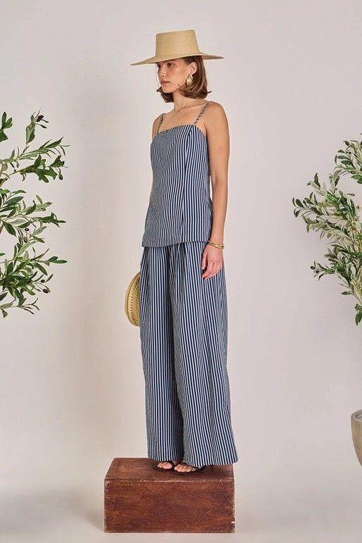 Stripe Wide Pant