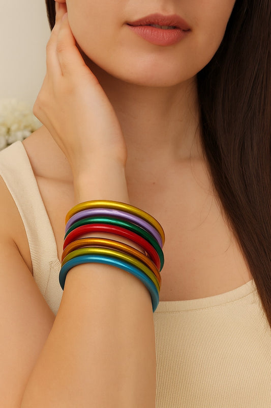 Jelly Foil Bangle