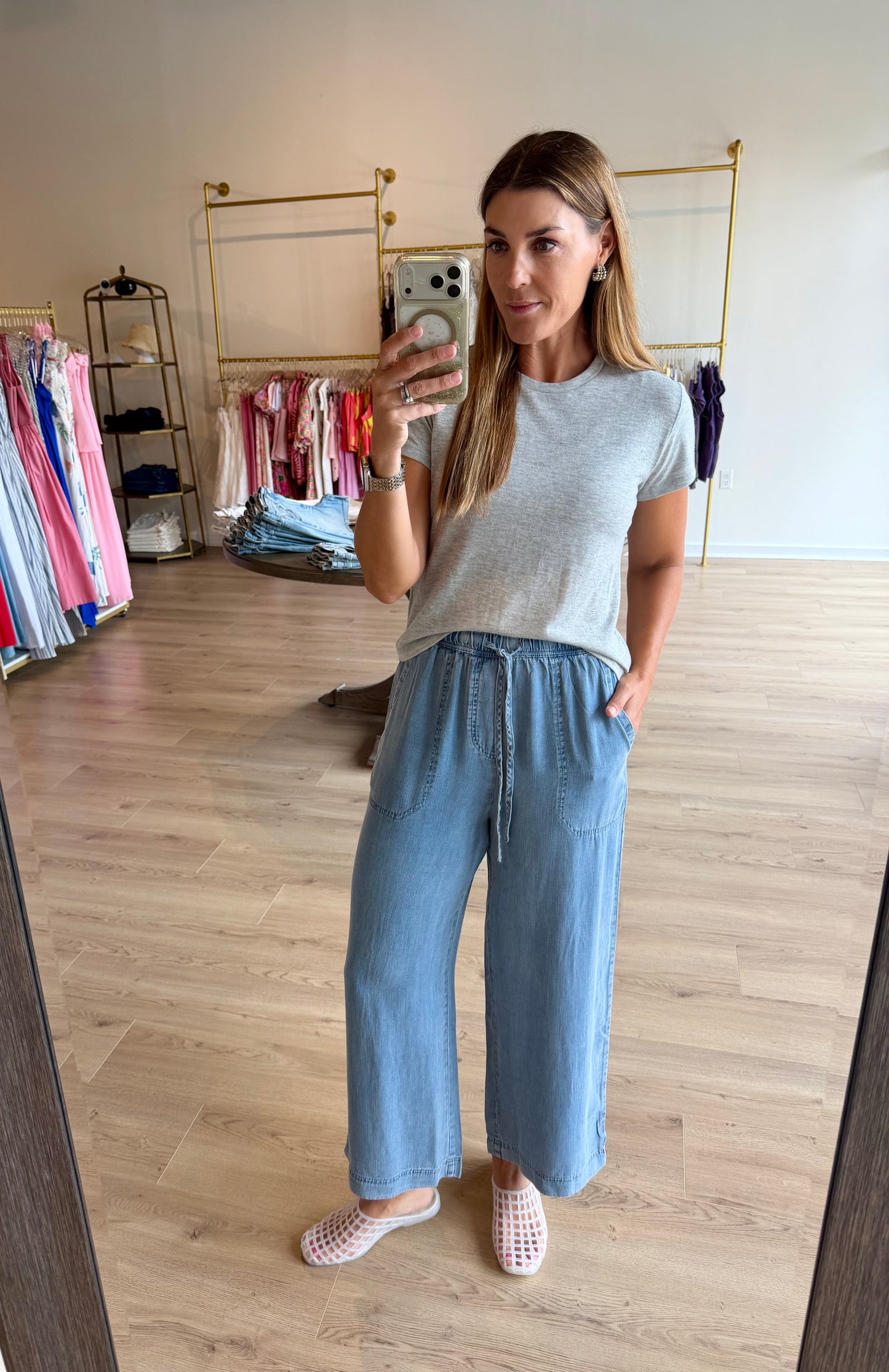 Tencel Crop Denim