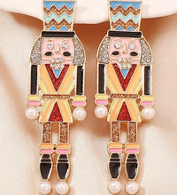 Jeweled Nutcracker Earring