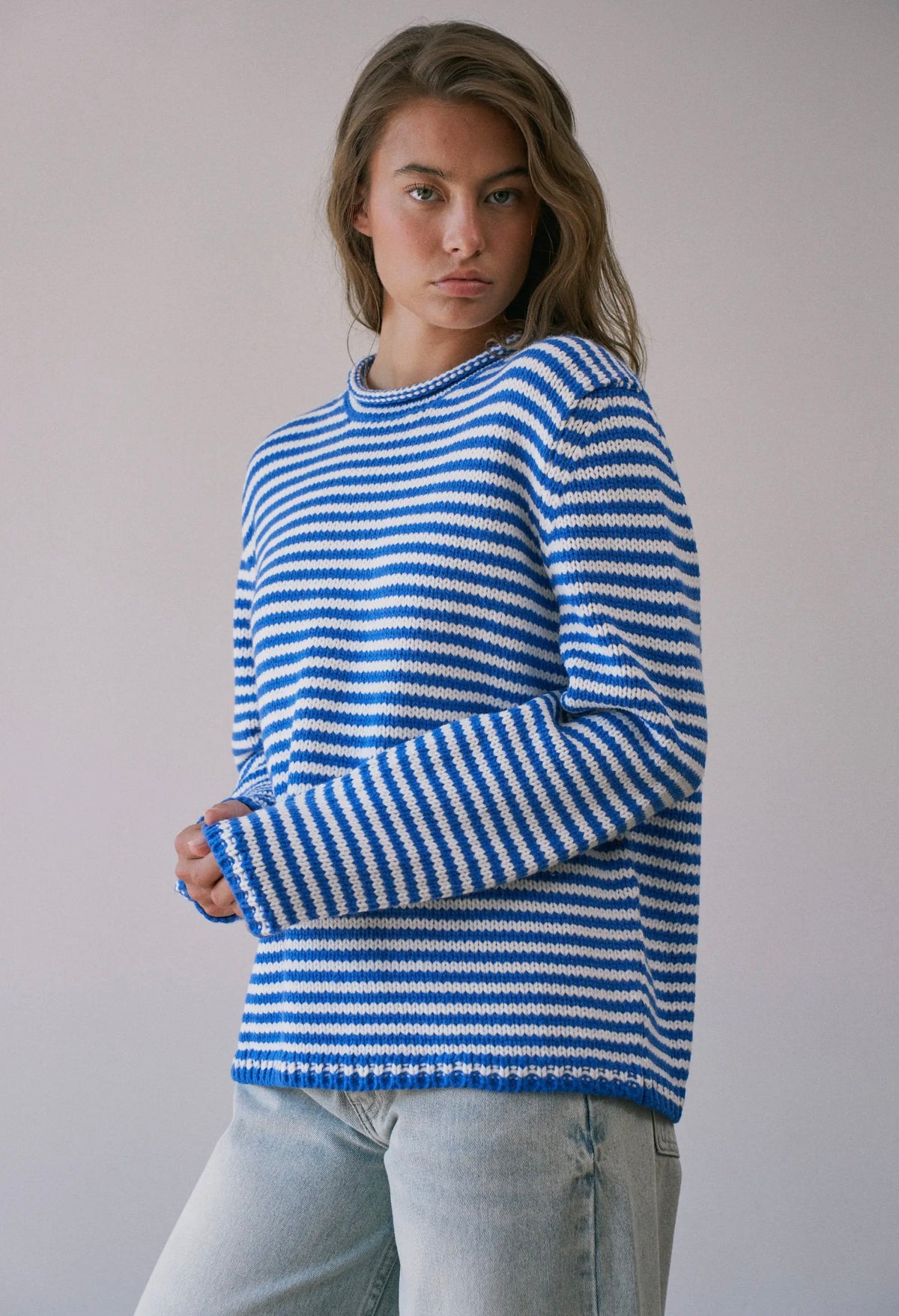 Royal Stripes Sweater