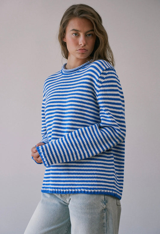 Royal Stripes Sweater