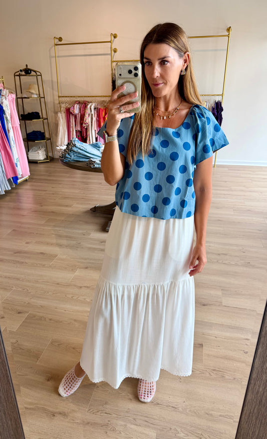 Two Blues Blouse
