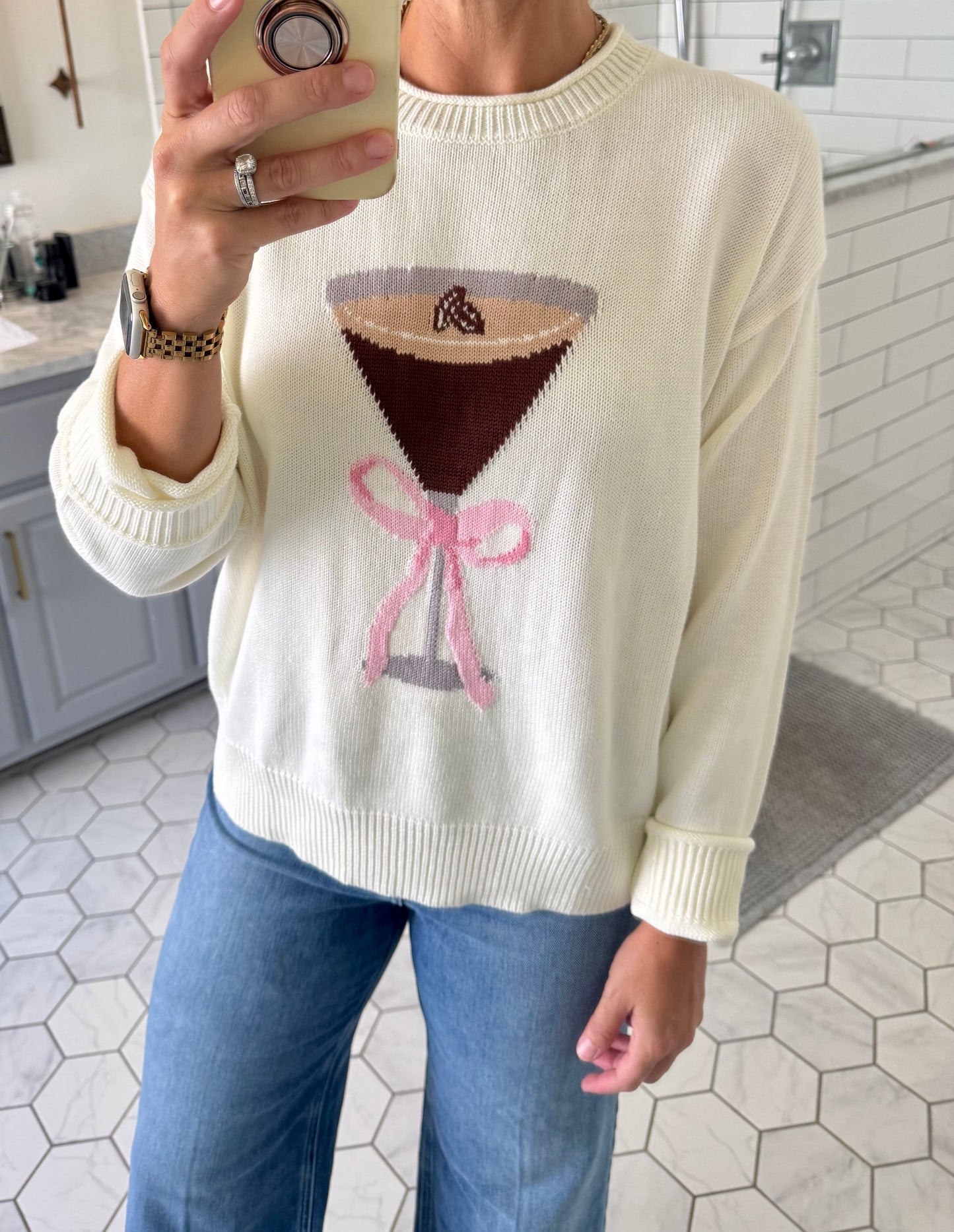 Martini Roll Sweater