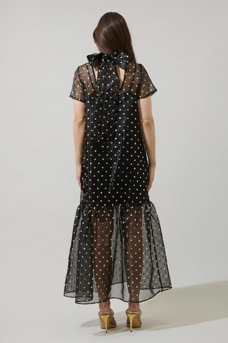 Saints Organza Midi Dress